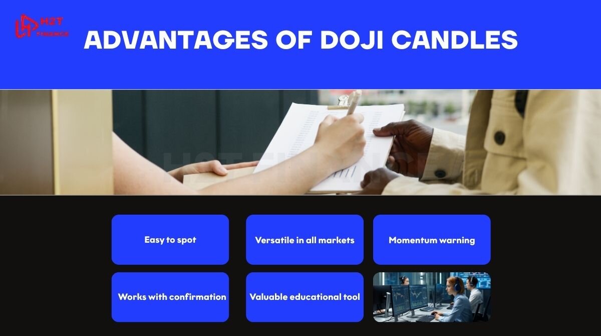 Advantages of Doji candles