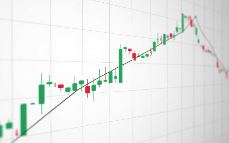 An uptrend on a GBP/USD chart suggests the pound is strengthening