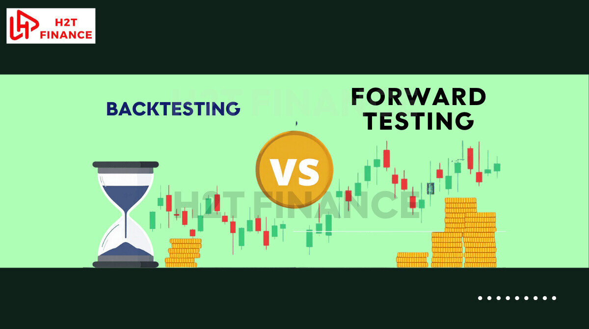 Backtesting and forward testing verify strategy performance before risking real capital