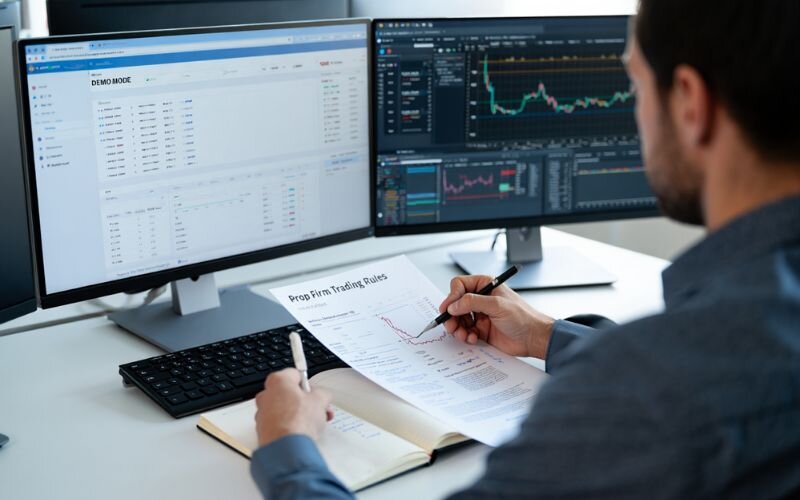 Before starting, test your strategy in demo conditions