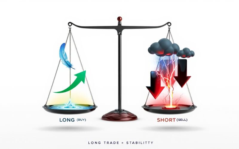 Beginning with long trades is simpler and easier to manage emotionally than short trades
