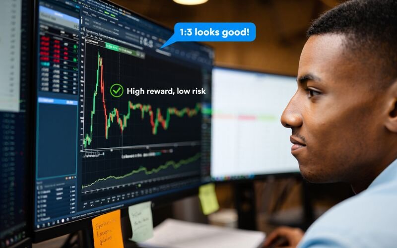 Disciplined traders always check risk/reward before pulling the trigger