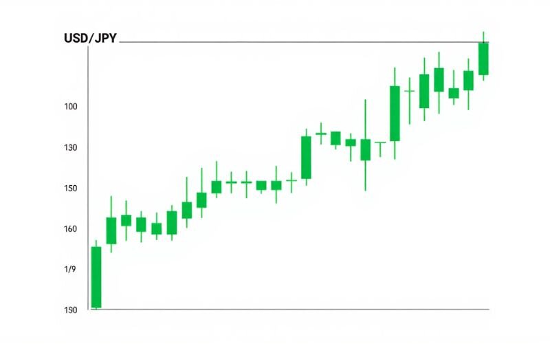 Doji candlestick pattern USD/JPY