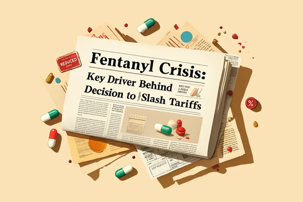 Fentanyl Crisis: Key Driver Behind Decision to Slash Tariffs