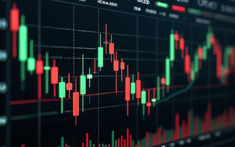 Heikin Ashi charts smooth price data to better highlight trends