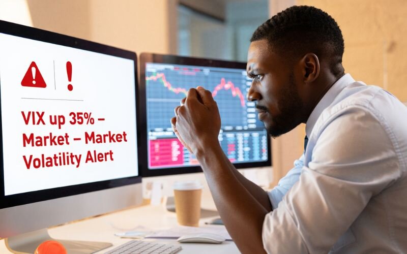 Known as the Fear Index, the VIX reflects how nervous the market really is