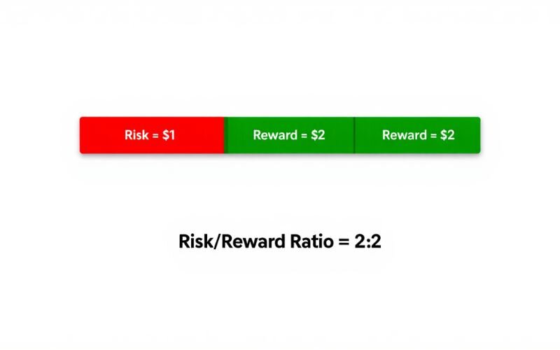 Most professional forex traders aim for a risk-reward ratio of at least 1:2