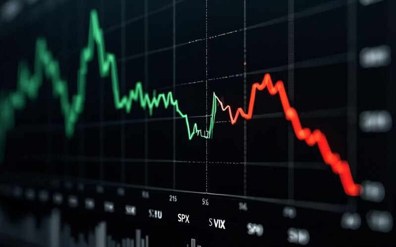 Overlaying VIX and SPX reveals key divergence signals used in contrarian trading