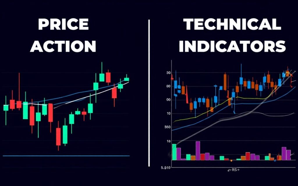 Price action vs. technical indicators