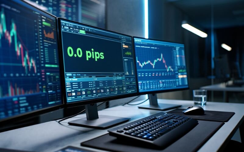 Raw spread accounts feature ultra-tight spreads that can begin at 0.0 pips