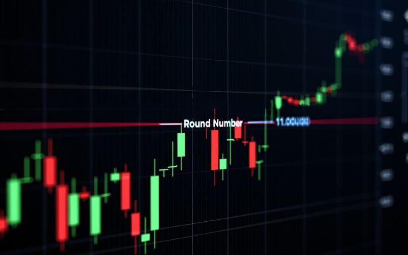 Round numbers in forex trading are price levels that are psychologically significant