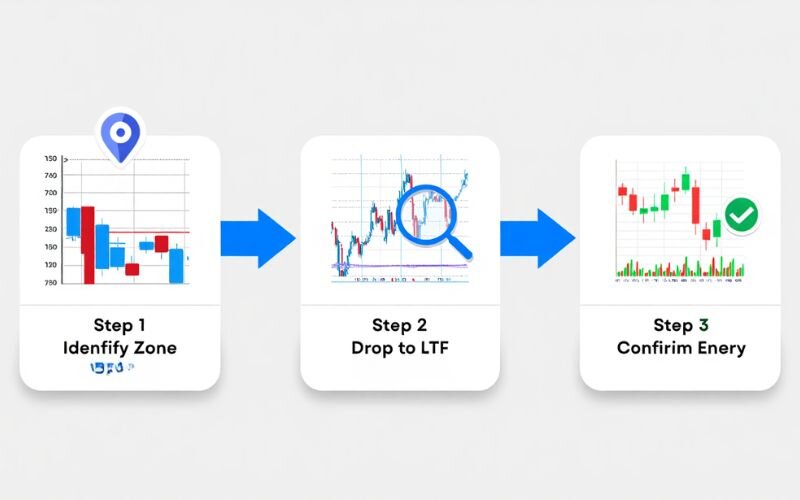 Step-by-step process