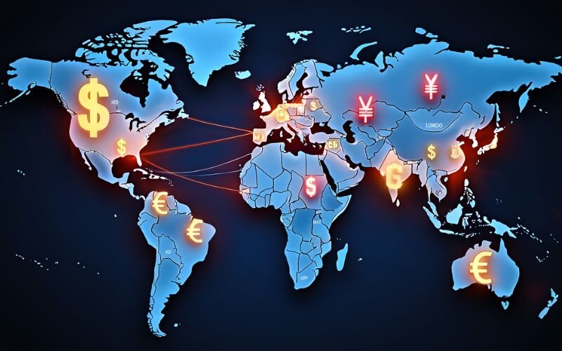 The forex market is a global hub for currency exchange by institutions and retail investors