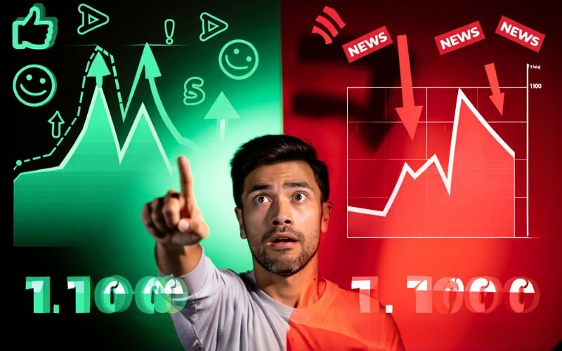 Trader expectations at round numbers can be quickly invalidated by shifting market sentiment