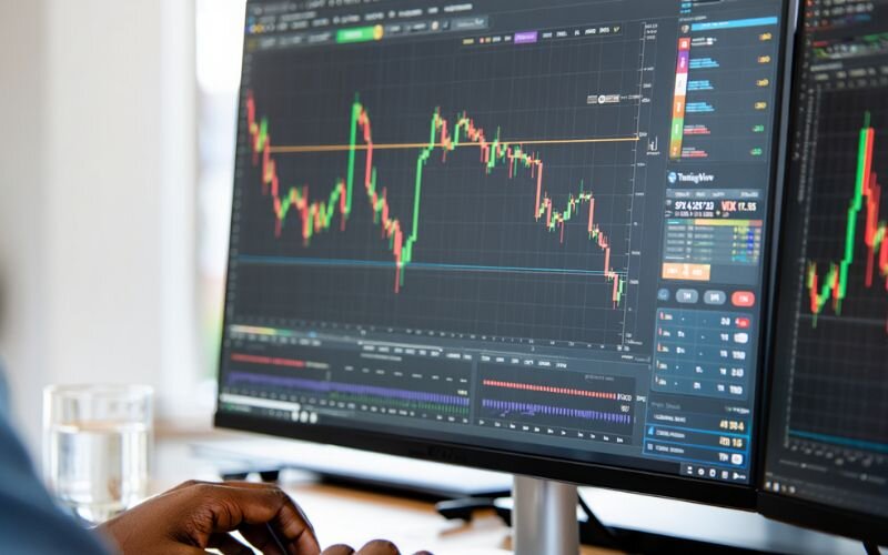 TradingView is one of the most user-friendly platforms to visually analyze the VIX