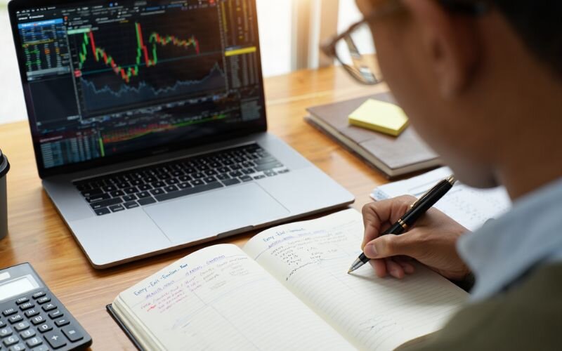 Use a journal to track your trades and emotions to improve your decision-making