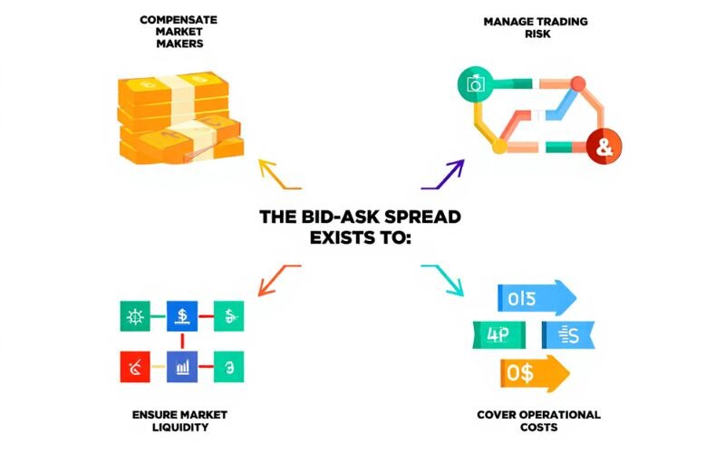 Why does the bid-ask spread exist