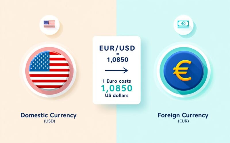 Direct quotation expressed in Forex